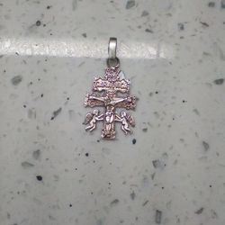 925 Silver Jesus Pendant 