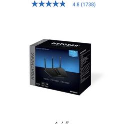 Brand New Netgear AX2400 WiFi Router - RAX30, Dual-Band WiFi 6 