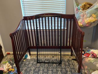 Brown Crib
