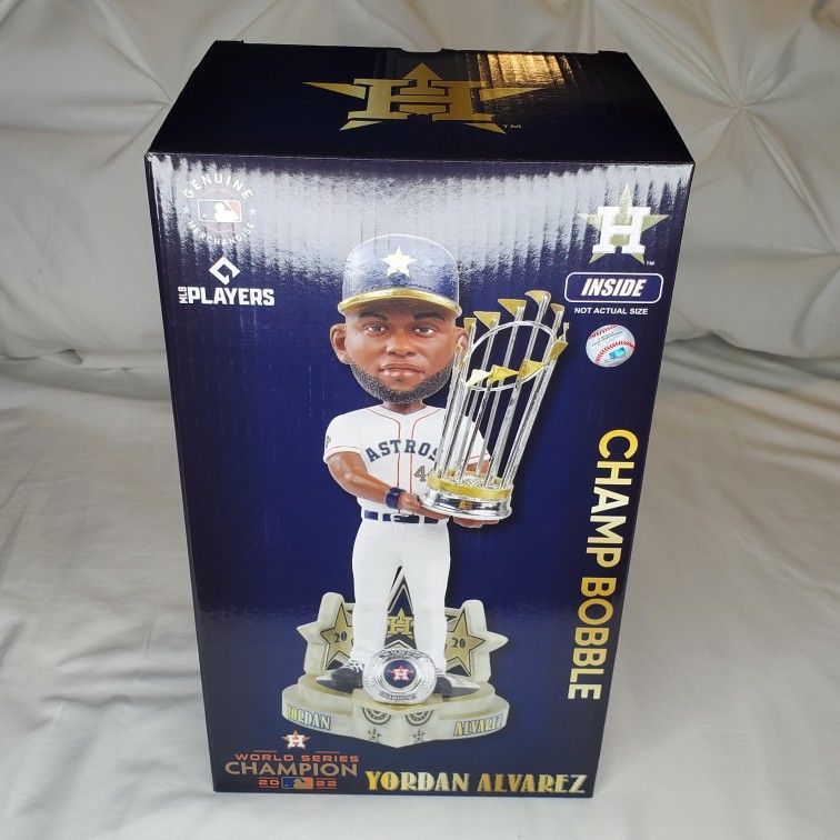 Yordan Alvarez (Houston Astros) 2022 World Series Champ Bobblehead by FOCO