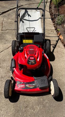 Toro gas self propelled mower