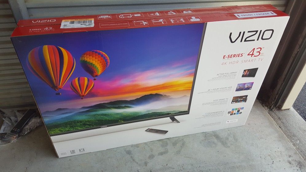 VIZIO 43 INCH SMART HDR 4K TV-E43-F1- MODEL