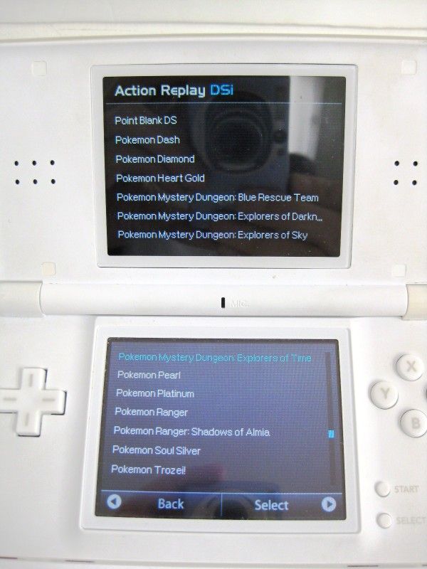 Action Replay DSi for Nintendo DS Tested 388 Games 4274 Codes