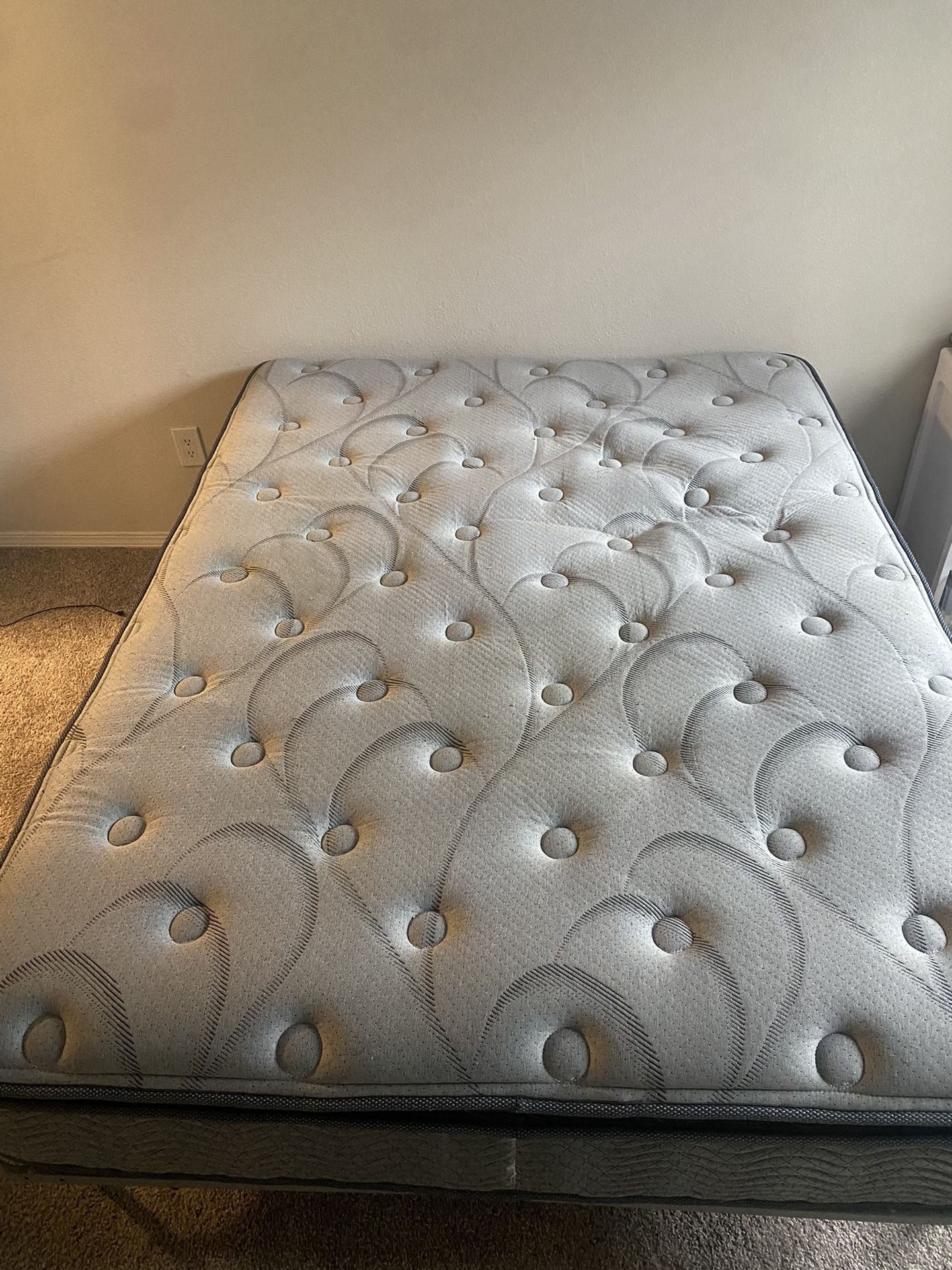 Ashley’s Queen Size Mattress With Frame
