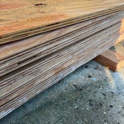 7 Pc Of Fire Rated Plywood Plus 16 Pc 2x6x10’ 