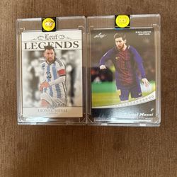 Lionel Messi 2 Card Lot