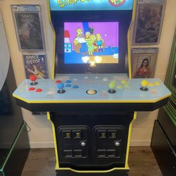 Arcade 1up Simpsons With Riser