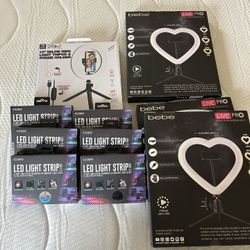 I Have Ring Lights And Led Lights 