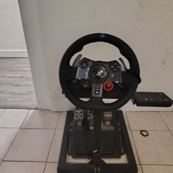 USED LOGITECH PS3 PS4 PS5 RACE SET UP