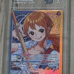 One Piece TCG / Cards - TAG 9 Nami Alternate Art Leader OP11-041 🍊