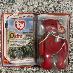 Ty Teenie Beanie Babies “Osito “ The Bear 2000’s McDonalds Collection 
