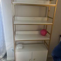 White Bookcase For Sale