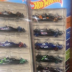 F1 Hot Wheels 5pack