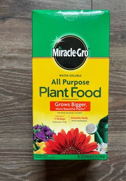 Miracle Grow Plant Food