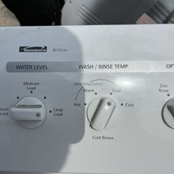 Kenmore Washer Push Start Heavy Duty 