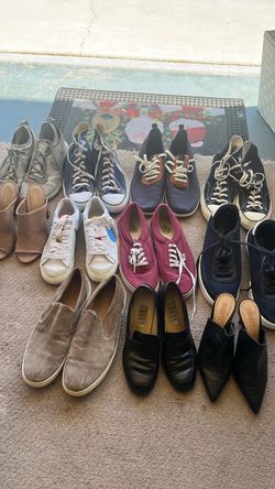Nike, vans  , converse