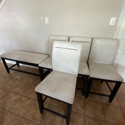 Free Dining Chairs And Bench
