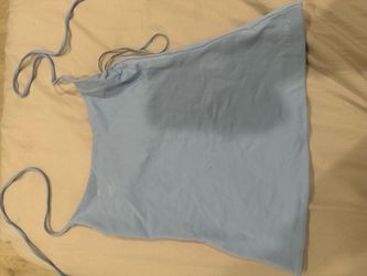 Aritzia blue top