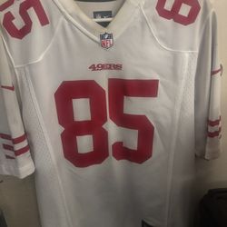 49ers Signed Jersey DAVIS#85 Men’s Medium 