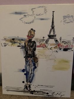 Wall decor Paris Eiffel Tower