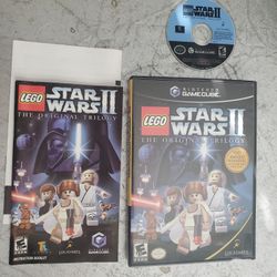 LEGO Star Wars II The Original Trilogy Nintendo GameCube Complete excellent condition video game