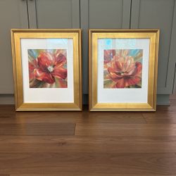 Framed Floral Prints
