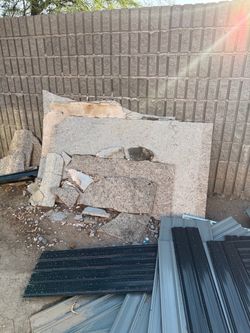 Free slab of marble or stone