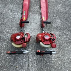 Two 36” Shindaiwa Commercial Hedge Trimmers 