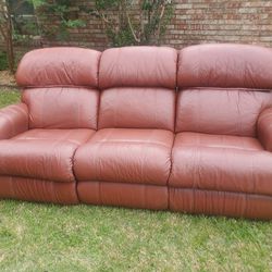 LAZY BOY sofa and loveseat LEATHER