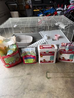 Rabbit or small animal cage