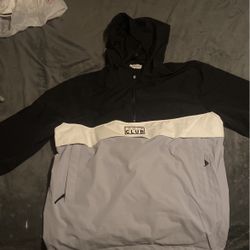 Proclub Mid Zip Windbreaker Size L