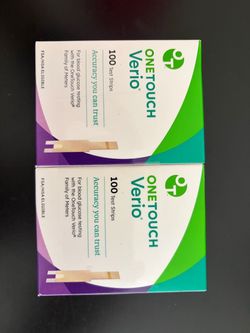 Onetouch Verio Test Strips 200 Count