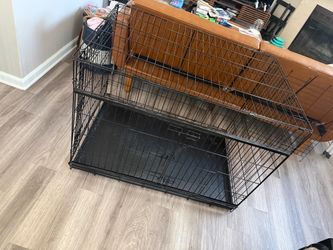 Large Folding Wire Dog Crate/Kennel