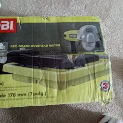 7in Overhead Wet Tile Saw