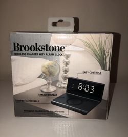 Wireless Charger Alarm Clock