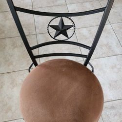 REDUCED!  2 Counter-Height Swivel Stools with Back!