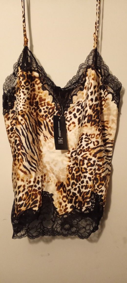 Sexy animal print cami