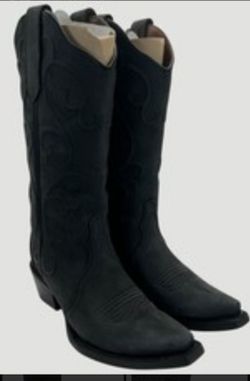 👢 New Stetson Handcrafted Leather Boots (Size 8.5)