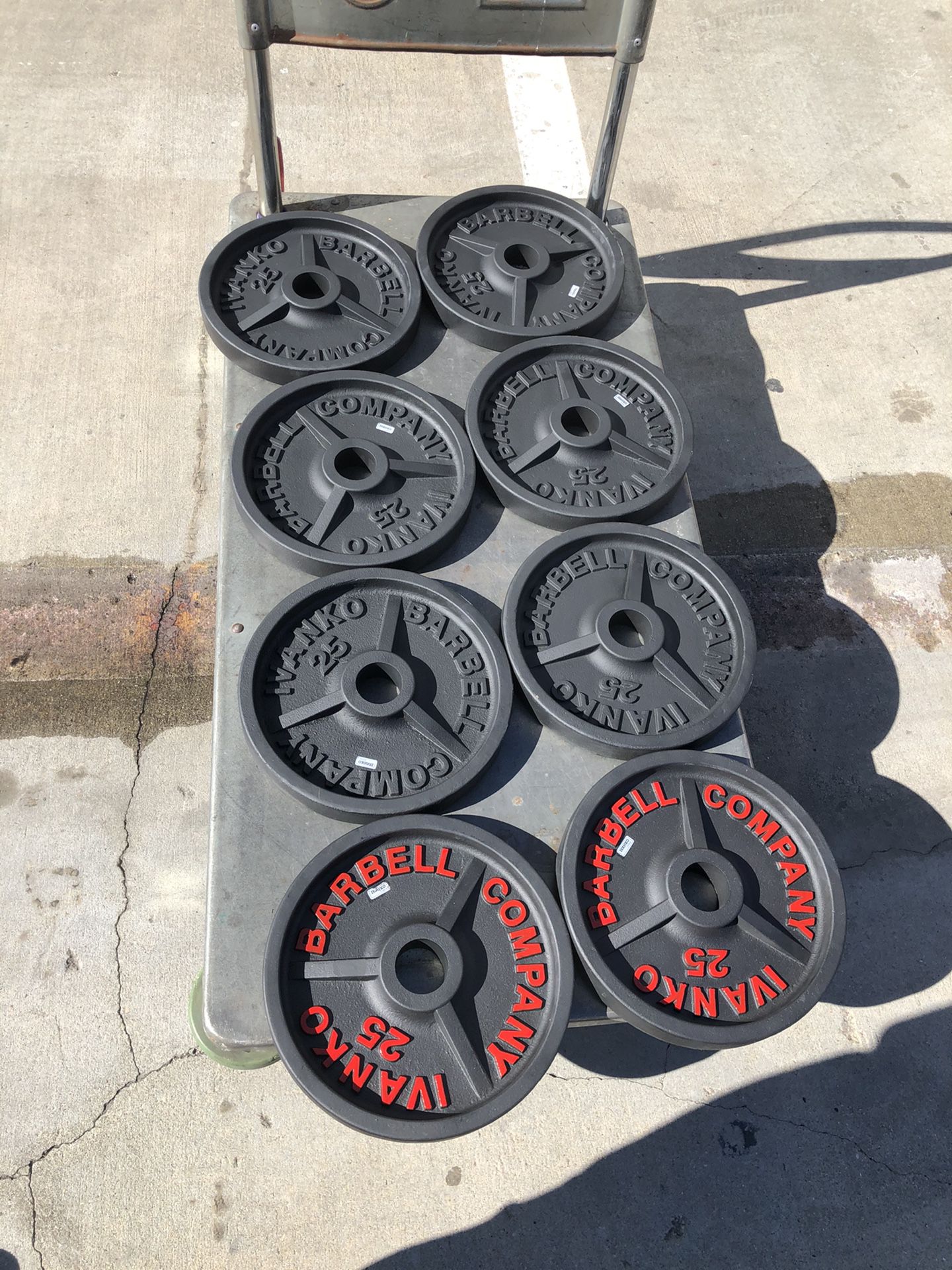 Olympic Barbell Weight Plates!!!!