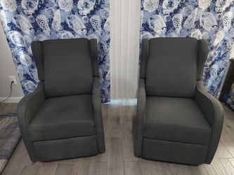 2 recliners and loveseat