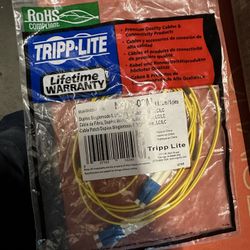 Tripp Lite 3m Duplex LC SC 8.3 125 Fiber N366-03m