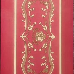 Princess Marcella Borghese Red Jewelry Music Box Antique Red Wooden Finish On This Lovely Rustic Music Box