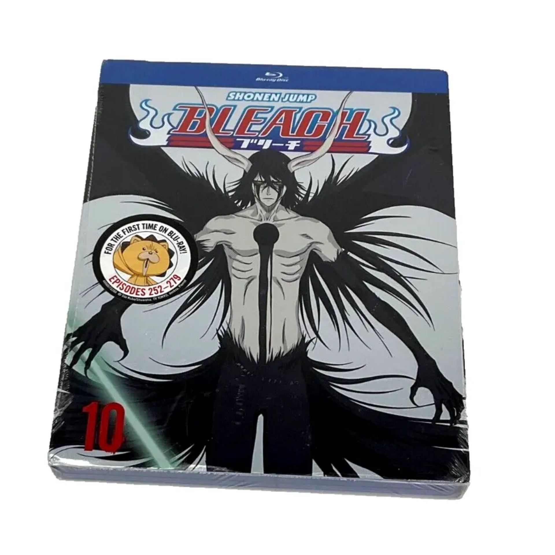 Shonen Jump Bleach Volume 10 Blu-Ray 4-Disc Brand New Episodes 252-279