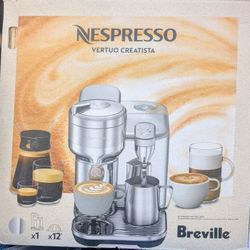 Nespresso Vertuo Creatista Coffee and Espresso Maker by Breville