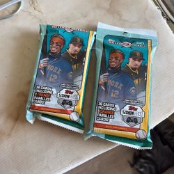 2021 TOPPS BIG LEAGUE BASEBALL FAT PACKS (36 card) ORANGE PARALLELS 