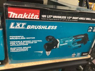 MAKITA 18V LXT Brushless 1/2” Right Angle Drill (Tool-Only) $230