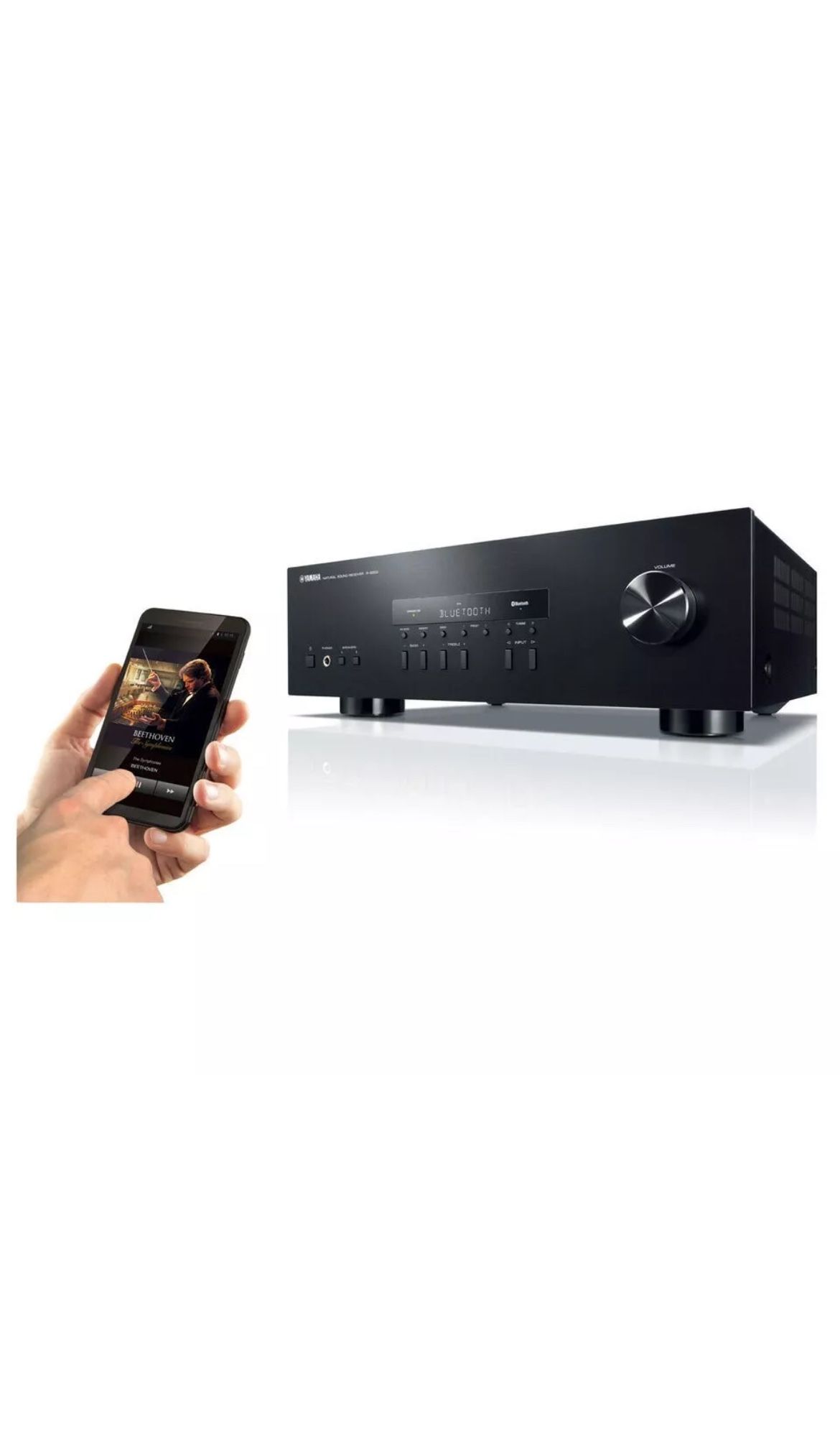 Yamaha R-S202 2-Channel Home Stereo Receiver with Bluetooth