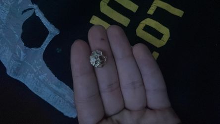 Gold nugget earring 10k