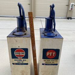 Vintage Standard Oil Company Oil Pumps