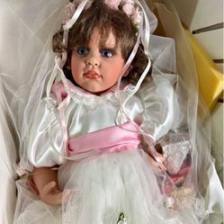 “FOR TRADE” High End Collectible Porcelain Doll, Paid $400ea, Will Trade For Mountain Bikes
